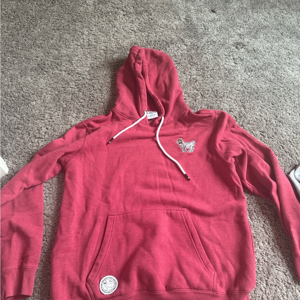 Red goat usa hoodie  (never worn)